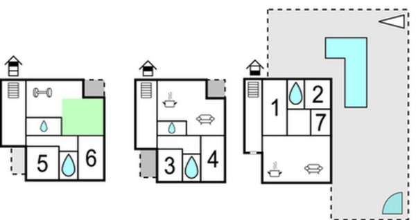 Vícepodlažní dům s bazénem, 380 m2 - Image 37